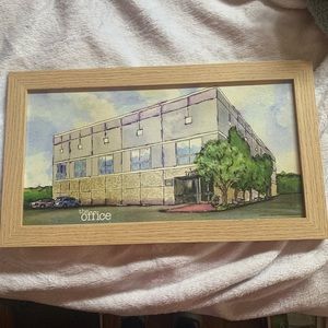 The Office: Pam Watercolor Painting